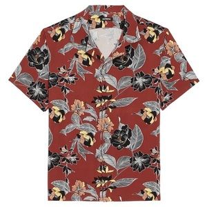 Express Short Sleeve Button Down Shirt